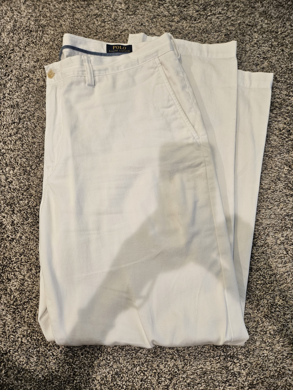 Polo by Ralph Lauren Men’s Off-White Chino Pants